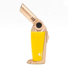 Load image into Gallery viewer, COHIBA Windproof Buante Gas Jet Torch Flame Cigar Lighter with Gift Box