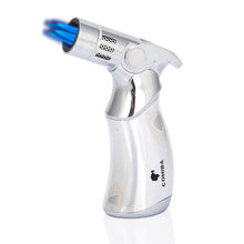Load image into Gallery viewer, COHIBA Windproof 4 Flame Torch Lighter Butane Gas With Gift Box